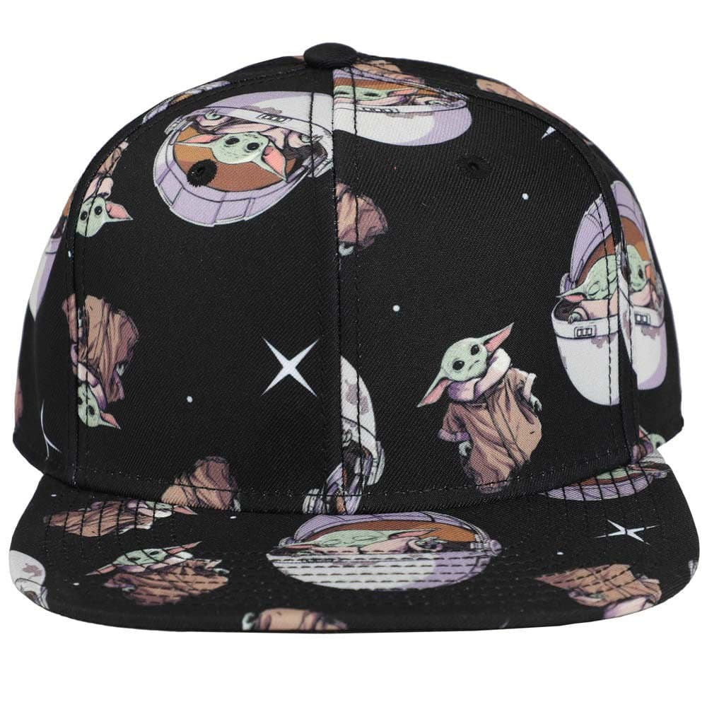 Star Wars The Mandalorian Grogu Flat Bill Snapback