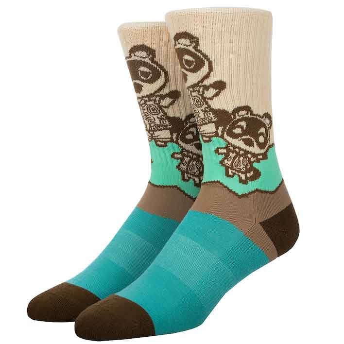 Animal Crossing Tom Nook Crew Socks