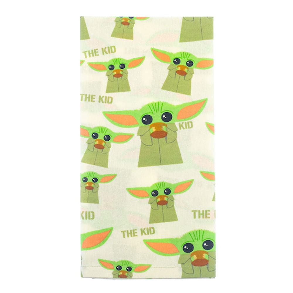 25 Star Wars Mandalorian Grogu ’The Kid’ Tea Towel