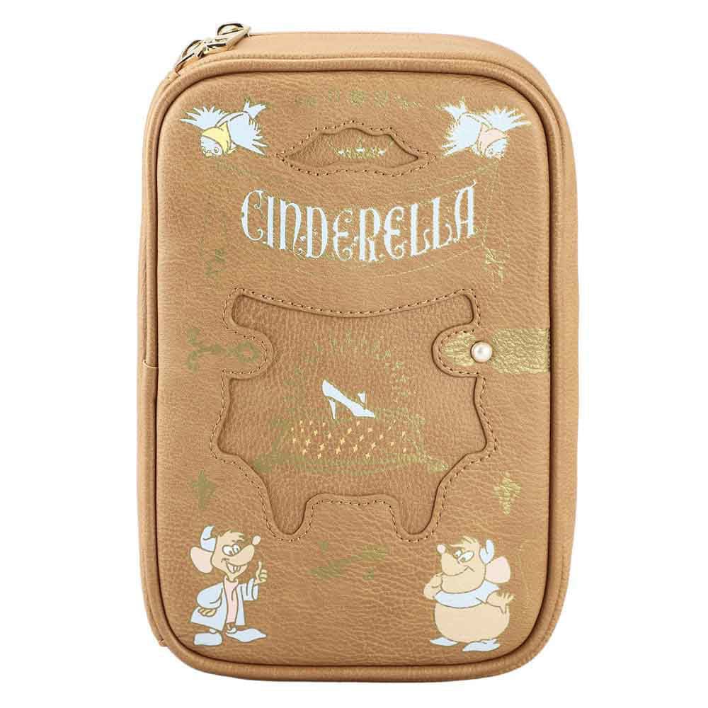8.5 Disney Cinderella Inspired Storybook Travel Cosmetic Bag