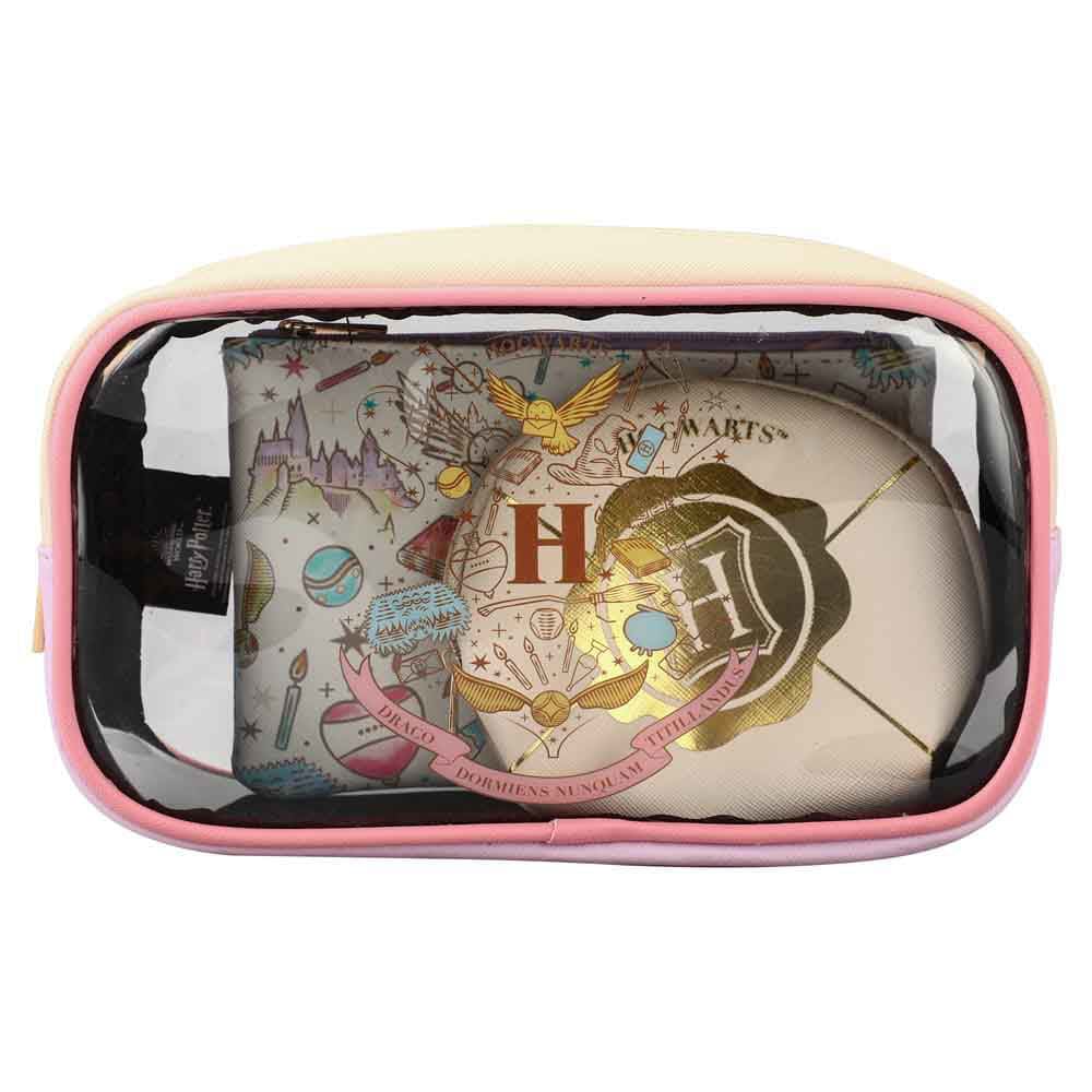 9 Harry Potter Hogwarts Travel Cosmetic Bags (Set of 3) - 