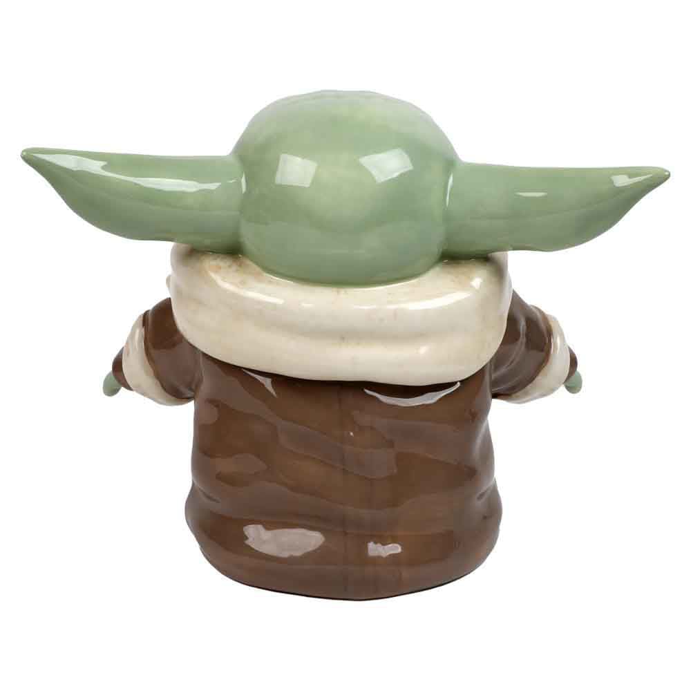 Star Wars The Mandalorian Grogu Sculpted Ceramic Cookie Jar