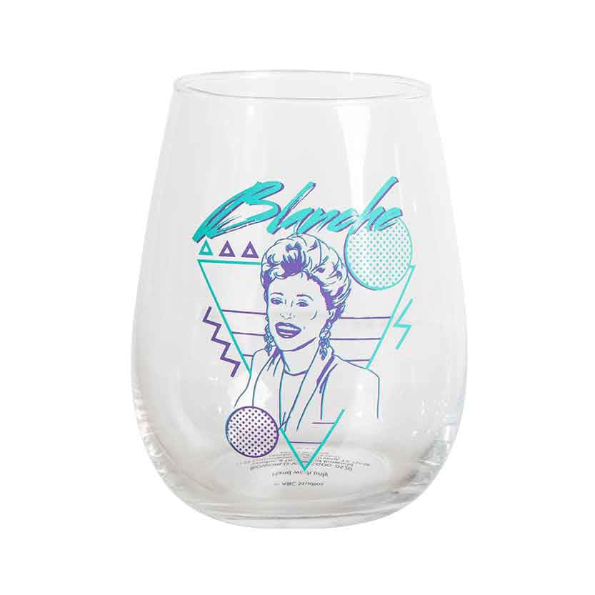 The Golden Girls Crew 18 oz. (Set of 4) Contour Glass Set -