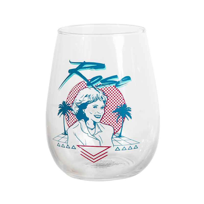 The Golden Girls Crew 18 oz. (Set of 4) Contour Glass Set -
