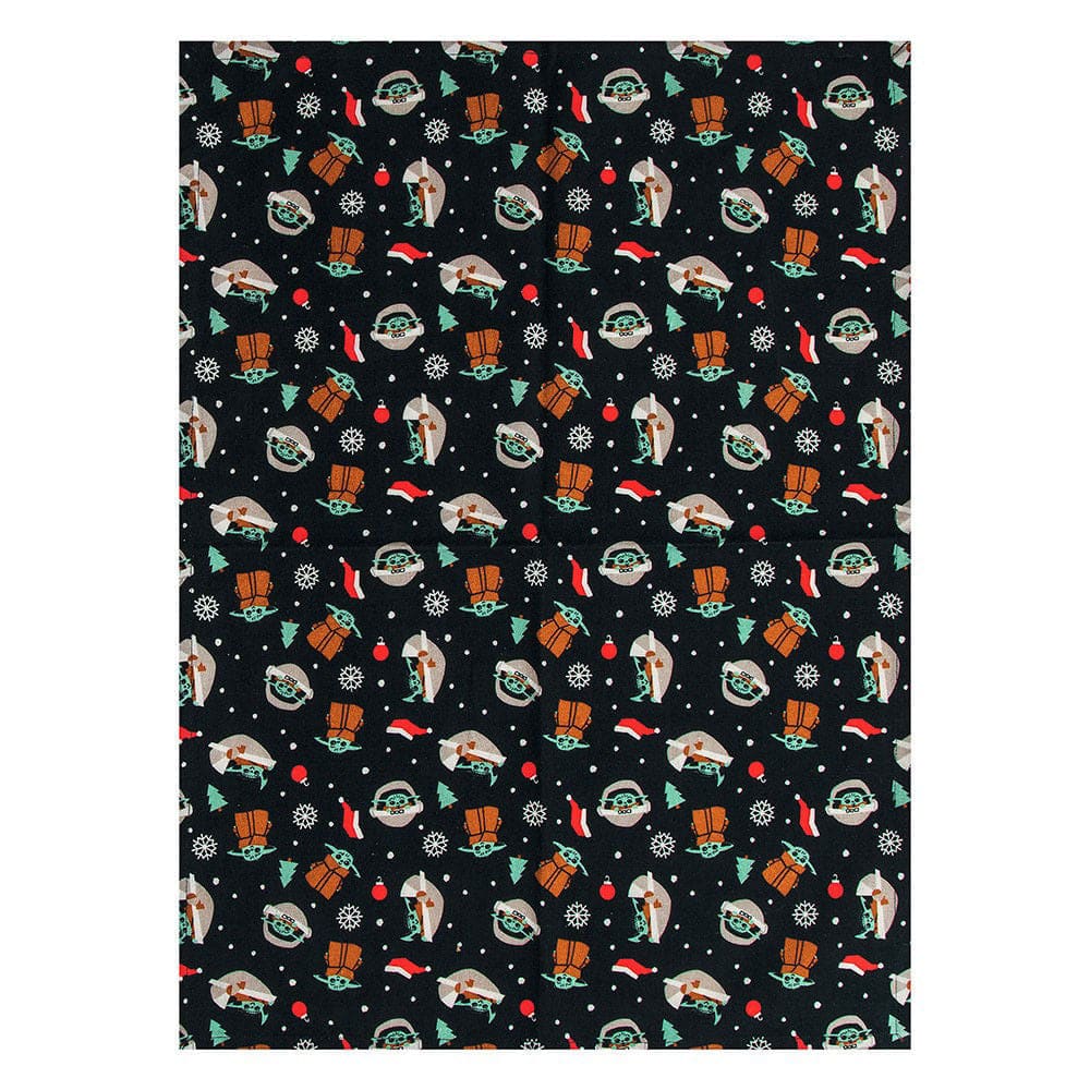 25 Star Wars The Mandalorian Grogu Holiday Tea Towel - Home 