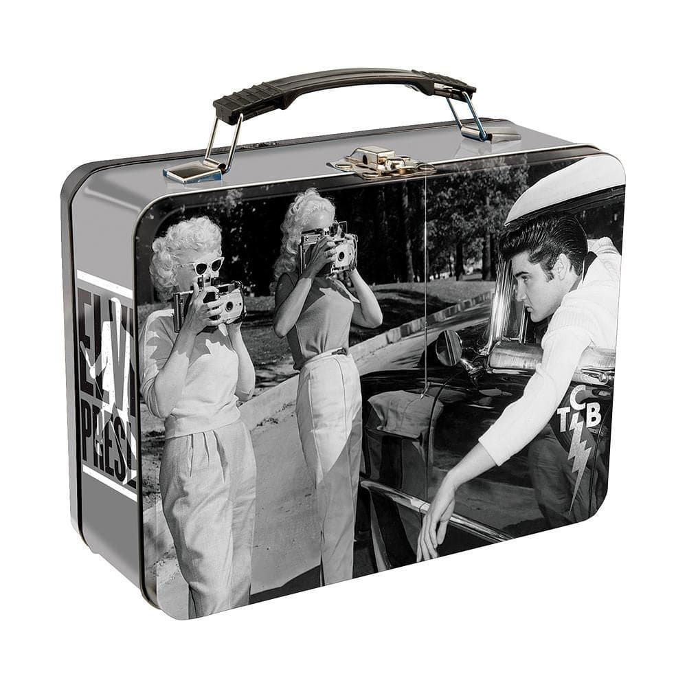 9 Elvis Presley Large Tin Tote - Lunch Box