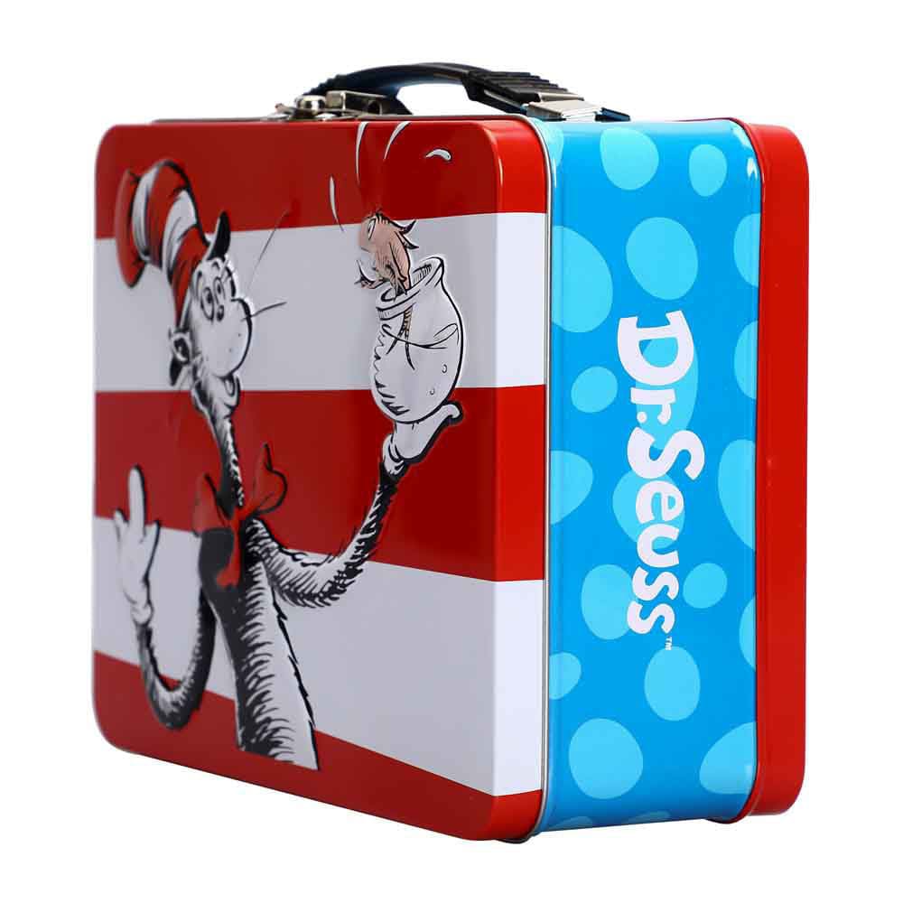 9 Dr. Seuss Cat In The Hat Tin Tote - Lunch Box