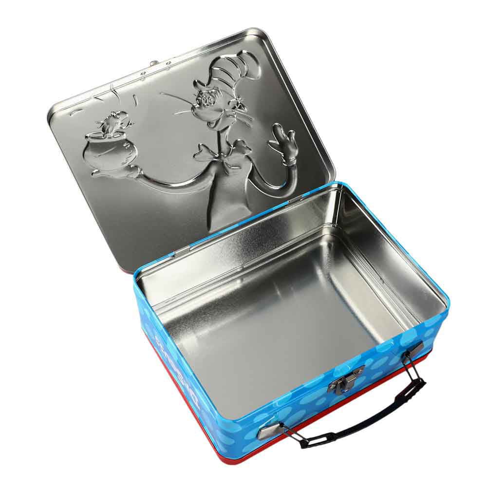 9 Dr. Seuss Cat In The Hat Tin Tote - Lunch Box