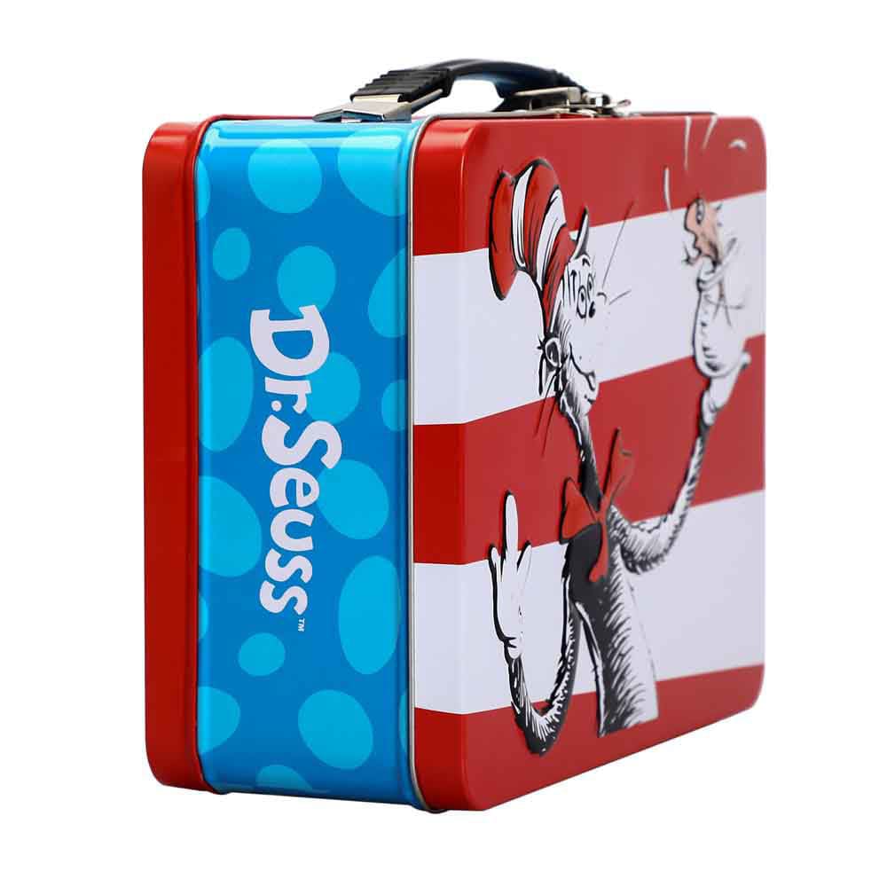 9 Dr. Seuss Cat In The Hat Tin Tote - Lunch Box