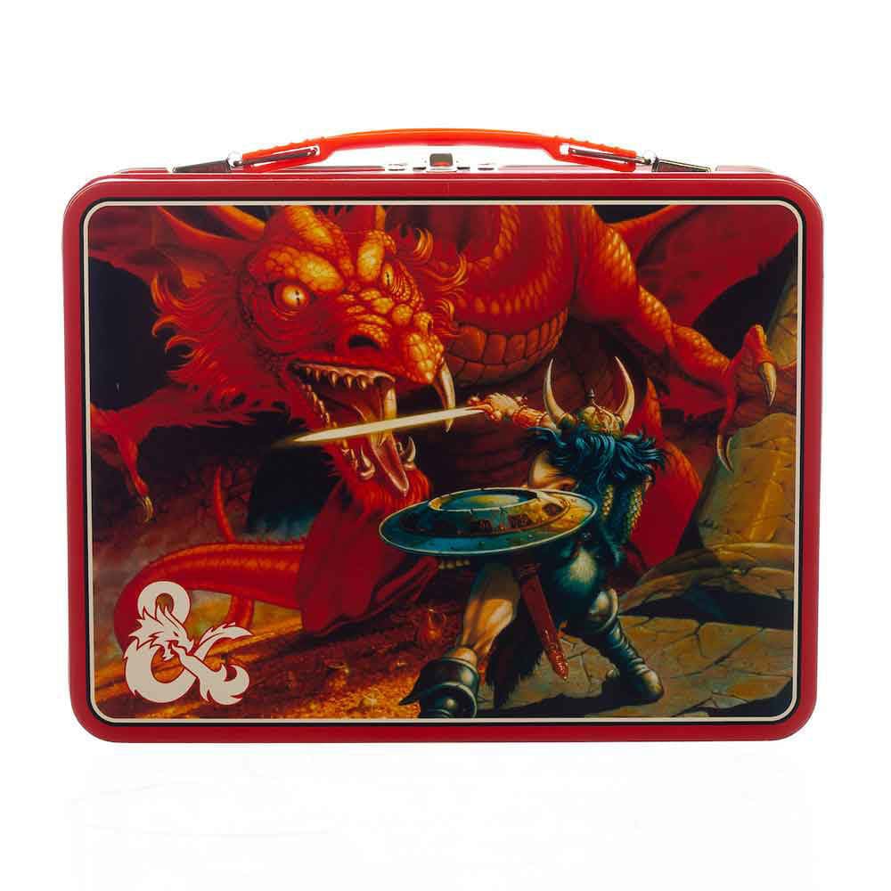 9 Dungeons & Dragons Large Tin Tote - Lunch Box