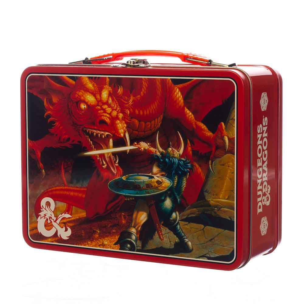 9 Dungeons & Dragons Large Tin Tote - Lunch Box