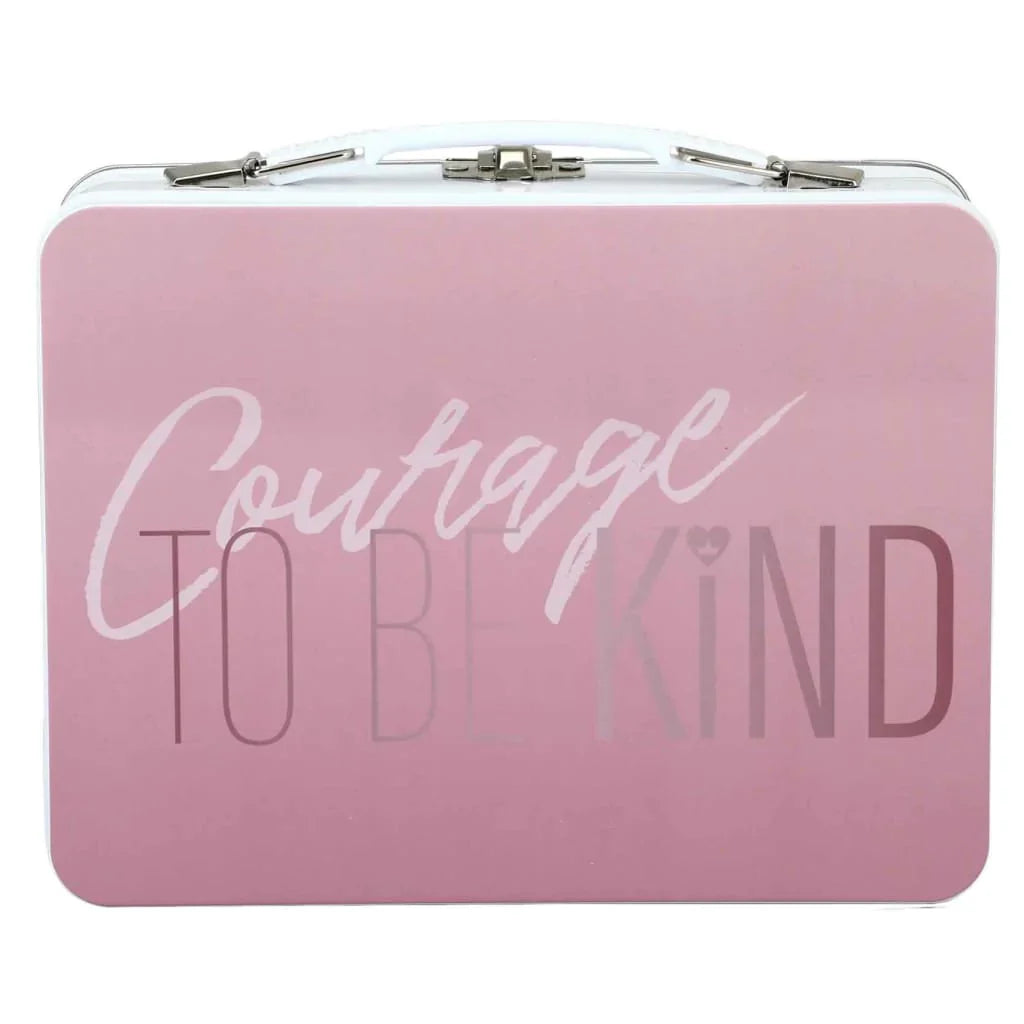 9 Disney Princess Courage To Be Kind Large Tin Tote - Lunch 