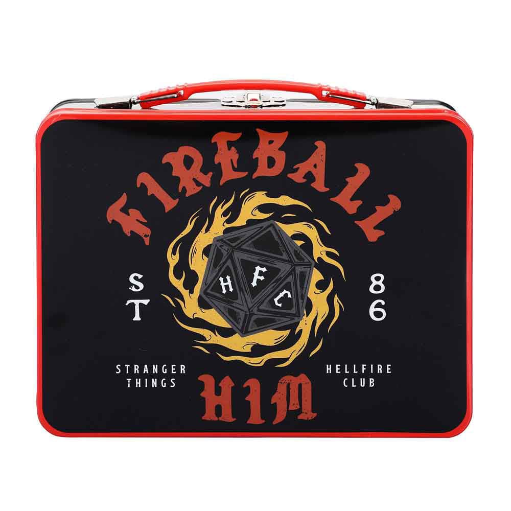 9 Stranger Things Hellfire Club Tin Tote - Lunch Box