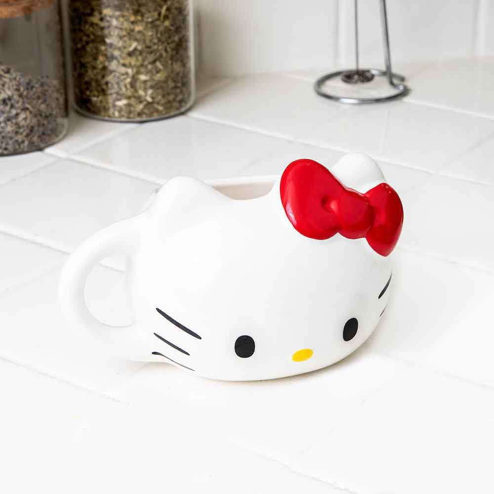 Hello Kitty 16 oz. Sculpted Ceramic Mug - Home Decor - Mugs