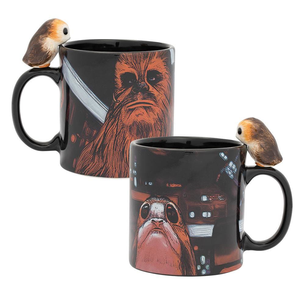 Star Wars Peeking Porg 20 oz. Sculpted Ceramic Mug - Home