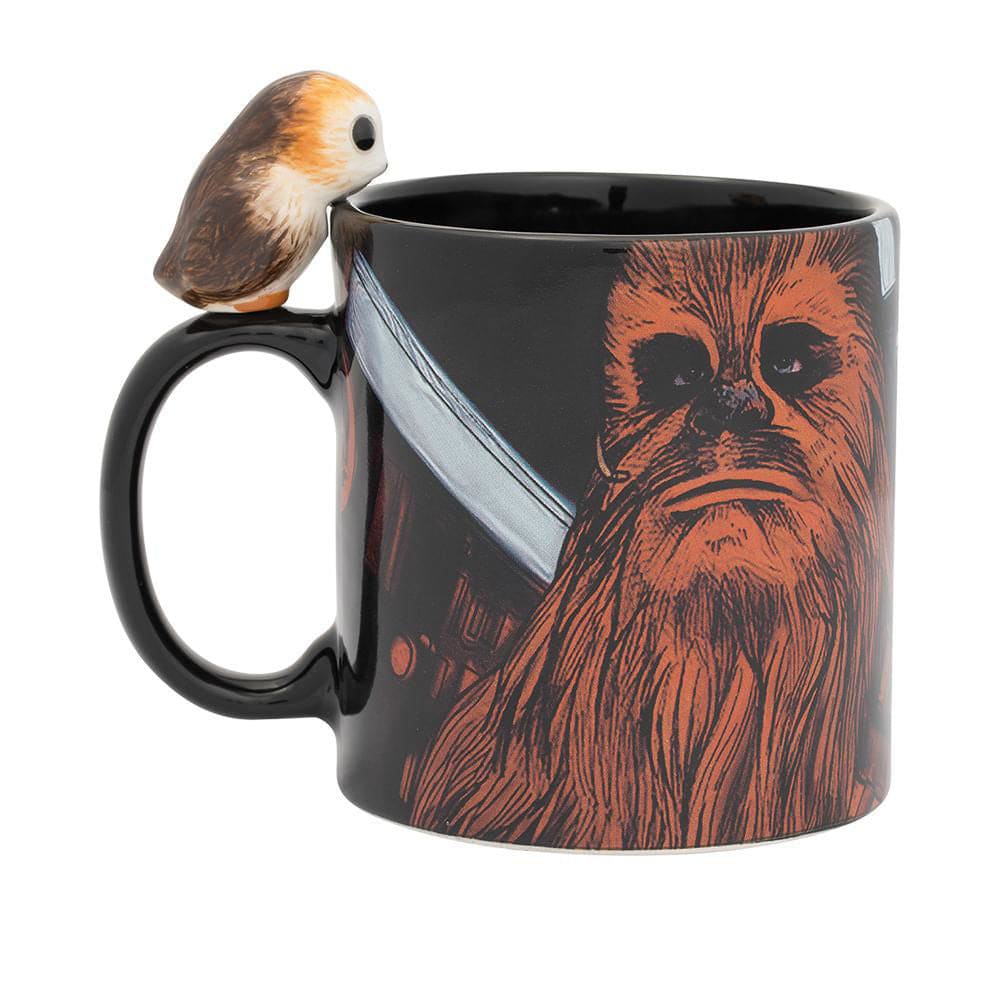 Star Wars Peeking Porg 20 oz. Sculpted Ceramic Mug - Home