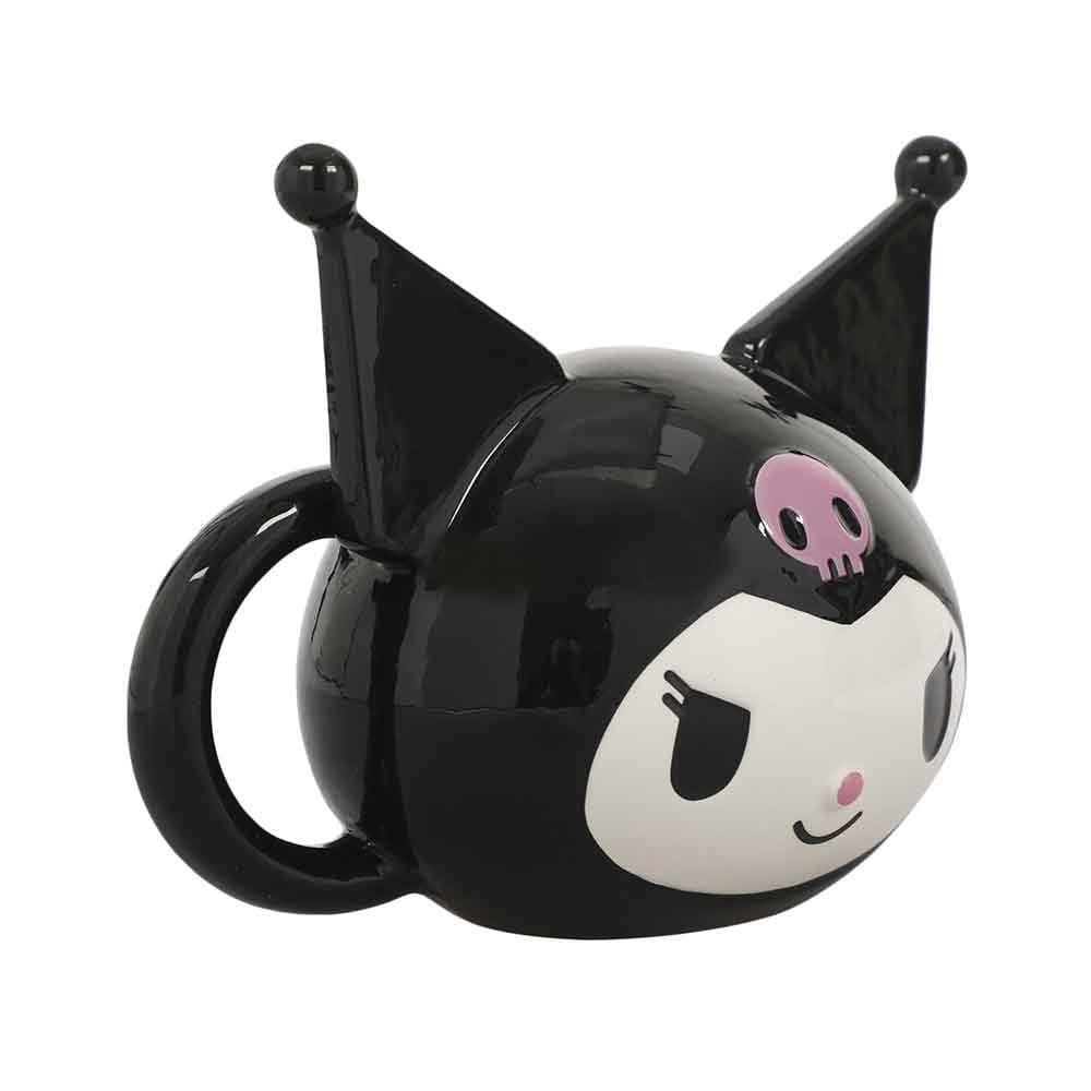 16 oz Kuromi Sculpted Ceramic Mug - Home Decor - Mugs Coffee