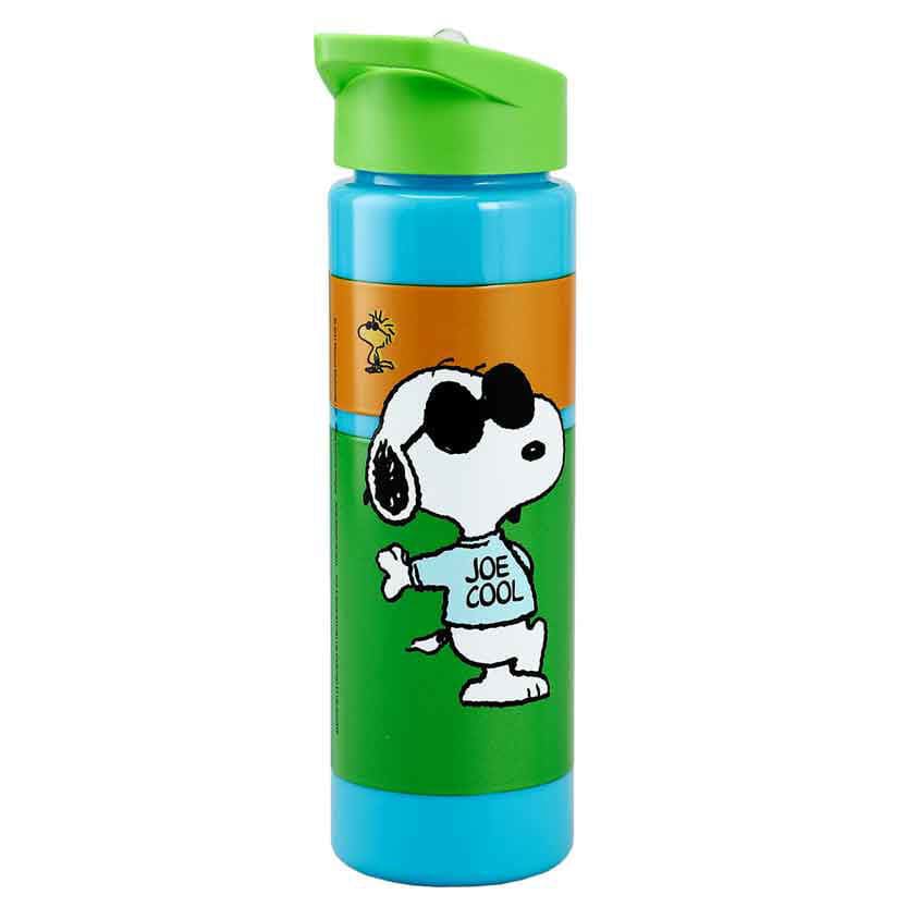 24 oz Peanuts Snoopy Joe Cool Plastic Water Bottle - Home 