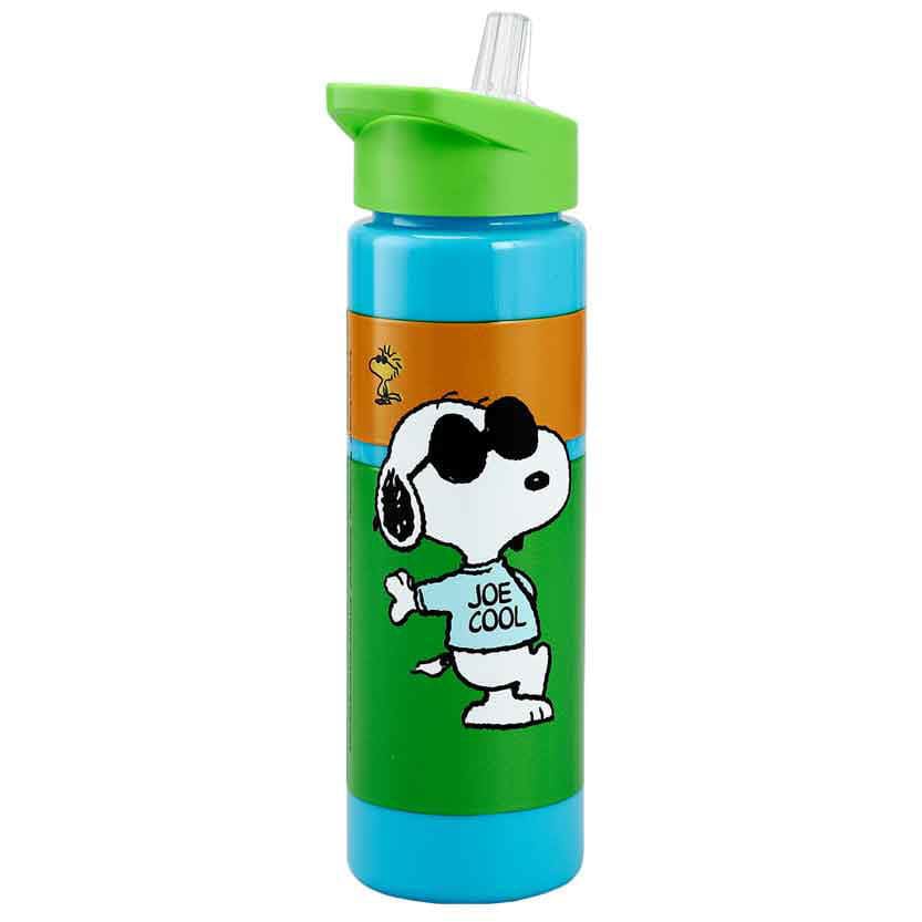 24 oz Peanuts Snoopy Joe Cool Plastic Water Bottle - Home 