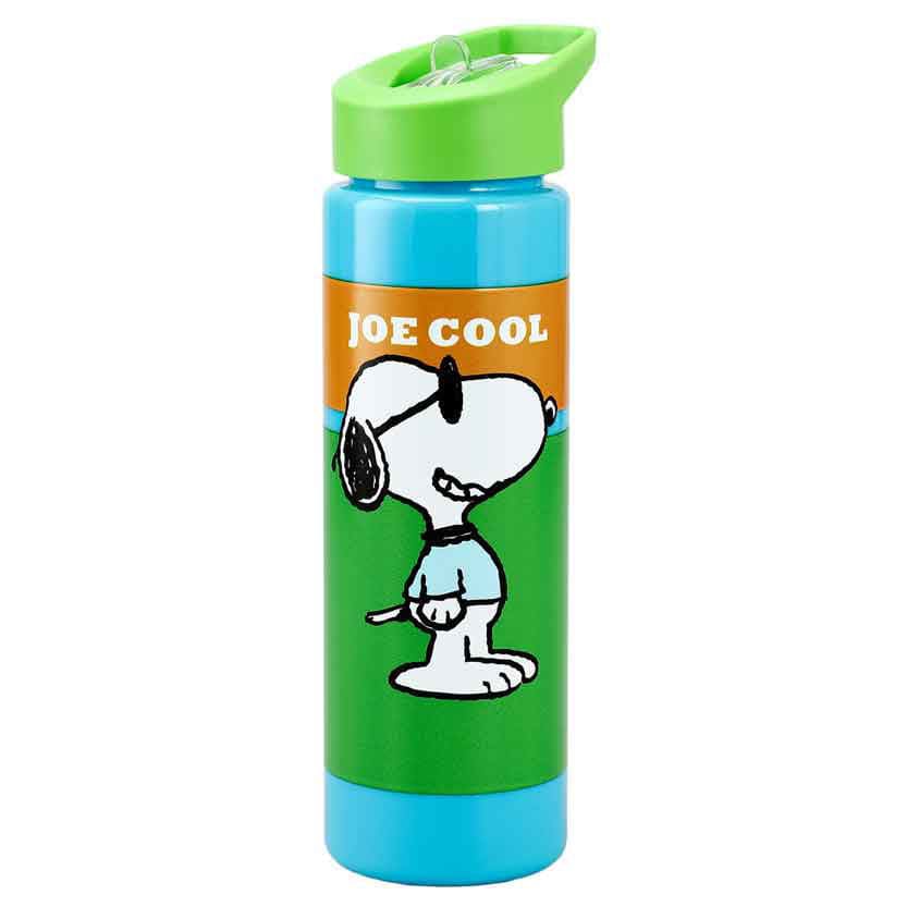 24 oz Peanuts Snoopy Joe Cool Plastic Water Bottle - Home 