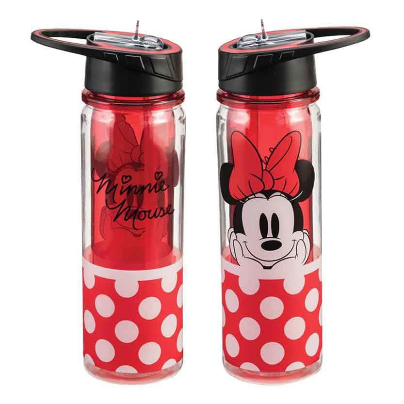 16 oz Disney Minnie Mouse Tritan Water Bottle - Home Decor -
