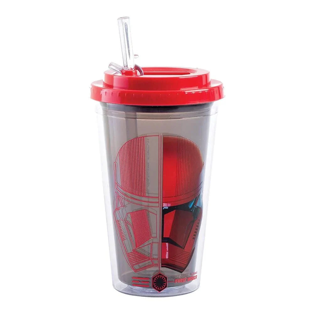 Star Wars Episode 9 Stormtrooper 16 oz. Flip Straw Acrylic