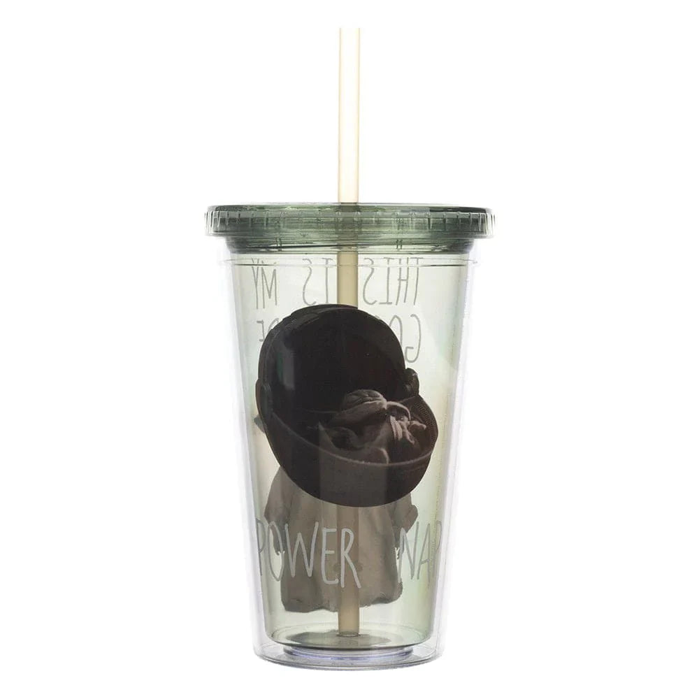 16 oz Star Wars The Mandalorian Grogu Acrylic Travel Cup -