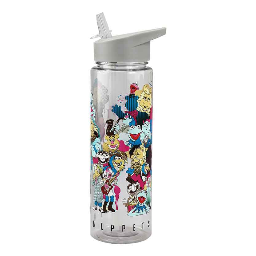 24 oz The Muppets Tritan Water Bottle - Home Decor - Mugs 
