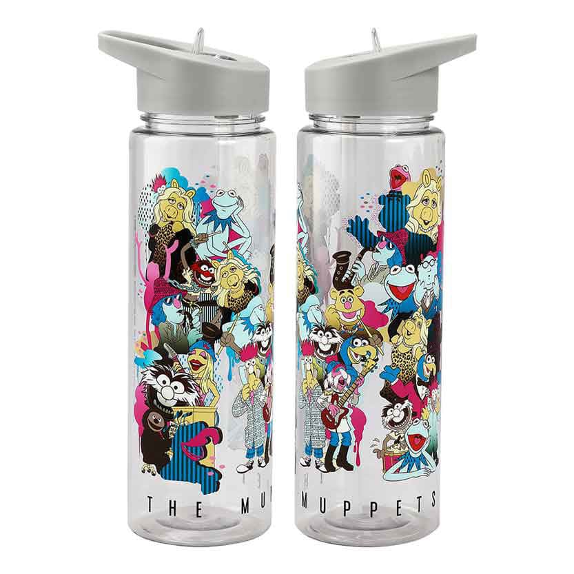 24 oz The Muppets Tritan Water Bottle - Home Decor - Mugs 