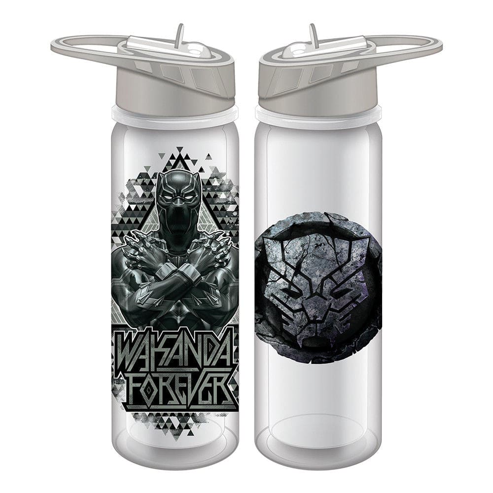 16 oz Marvel Blank Panther Wakanda Forever Tritan Water 