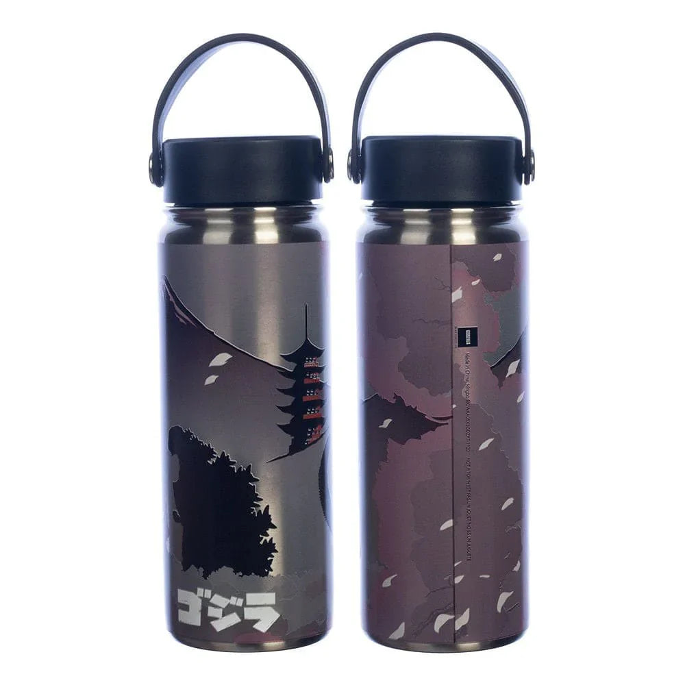 17 oz Godzilla Stainless Steel Water Bottle - Home Decor - 