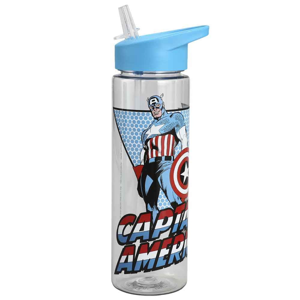 24 oz Marvel Captain America Single-Wall Plastic Water 