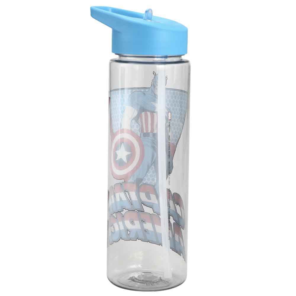 24 oz Marvel Captain America Single-Wall Plastic Water 