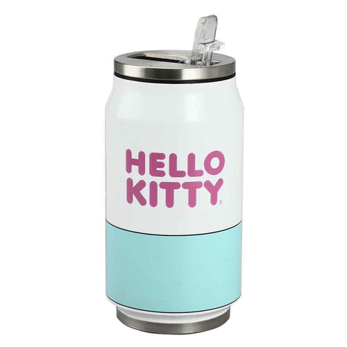 10 oz Hello Kitty Stainless Steel Travel Soda Can - Home 