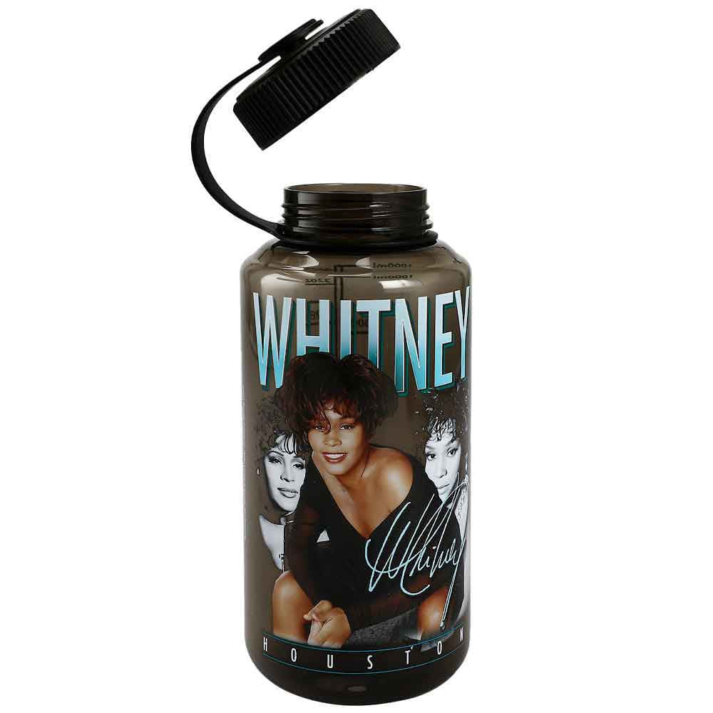 32 oz Whitney Houston Tritan Water Bottle - Home Decor - 