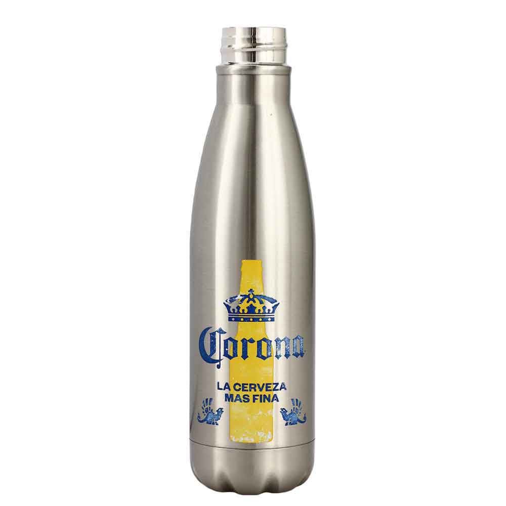 18 oz Corona Stainless Steel Water Bottle - Home Decor - 