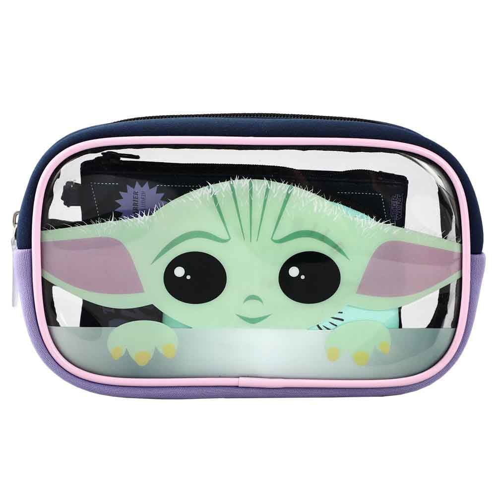 11 Star Wars The Mandalorian Grogu Travel Cosmetic Bags (Set