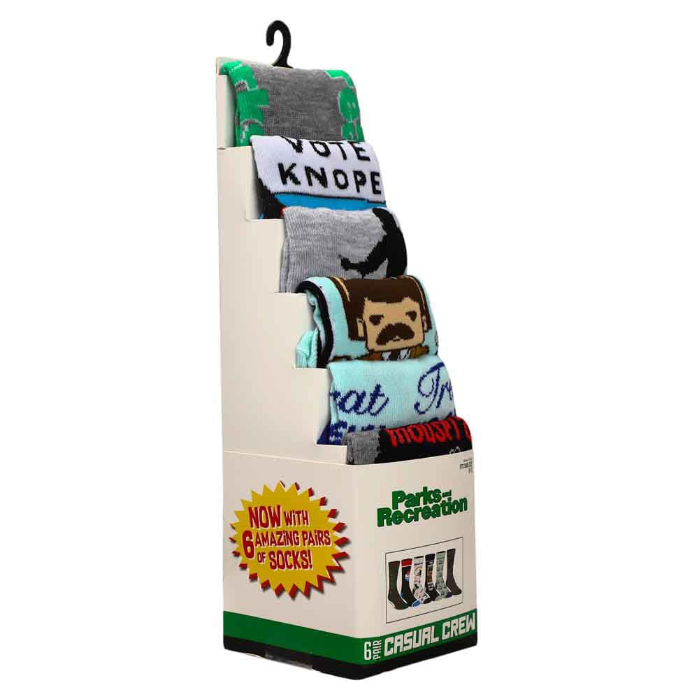 Parks & Recreation 6 Pair Crew Socks - Socks